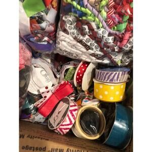 Huge Ribbon Lot 15 POUNDS!!! 7/8 1.5 inch